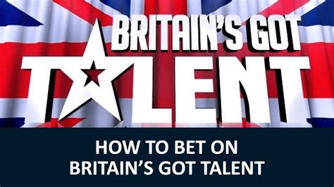 britain's got talent betting odds